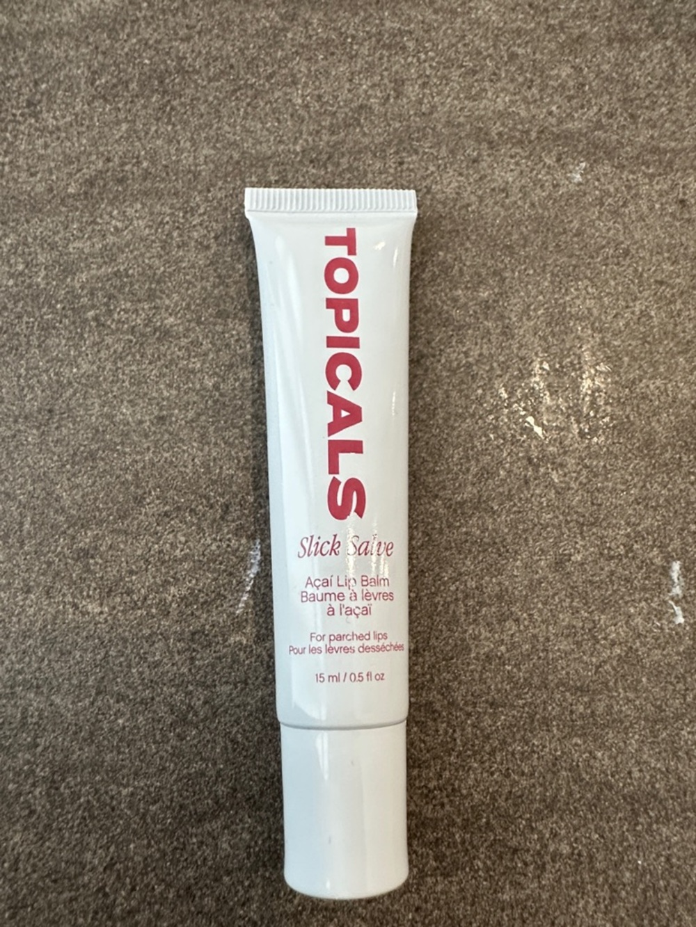 2 for $25 Topicals Slick Salve Acai Lip Balm - blue  & Pink Tube